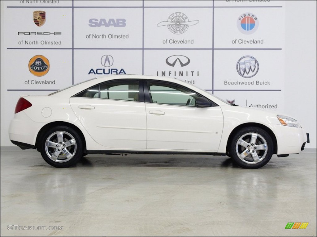 2006 G6 GT Sedan - Ivory White / Light Taupe photo #2