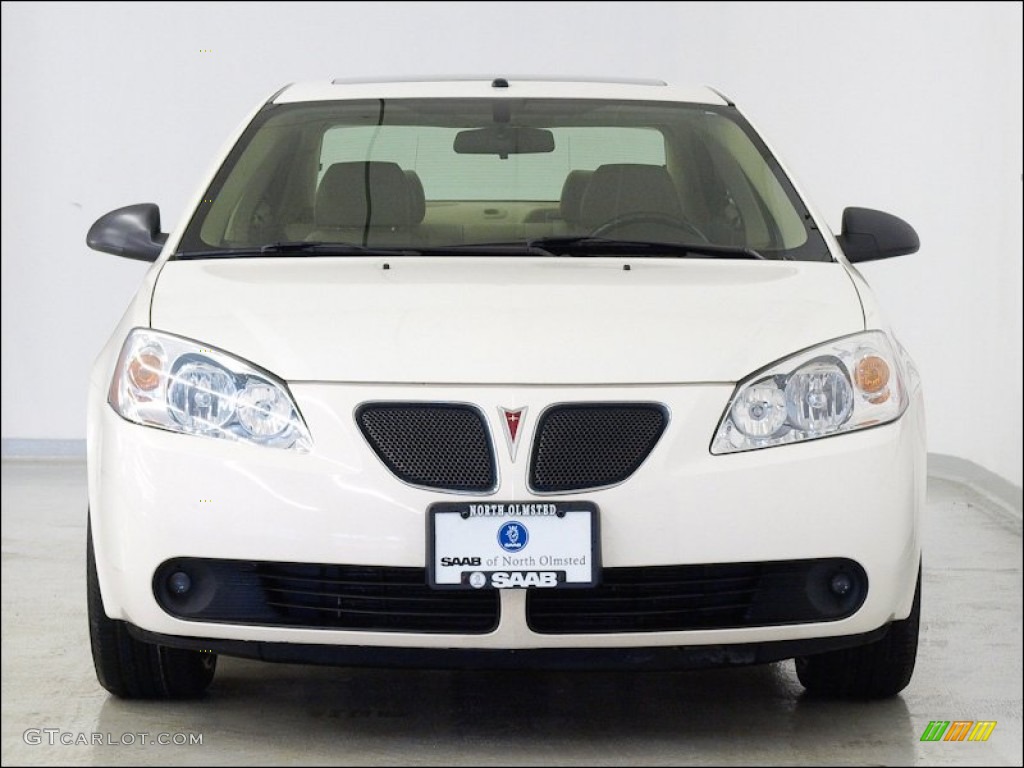 2006 G6 GT Sedan - Ivory White / Light Taupe photo #3