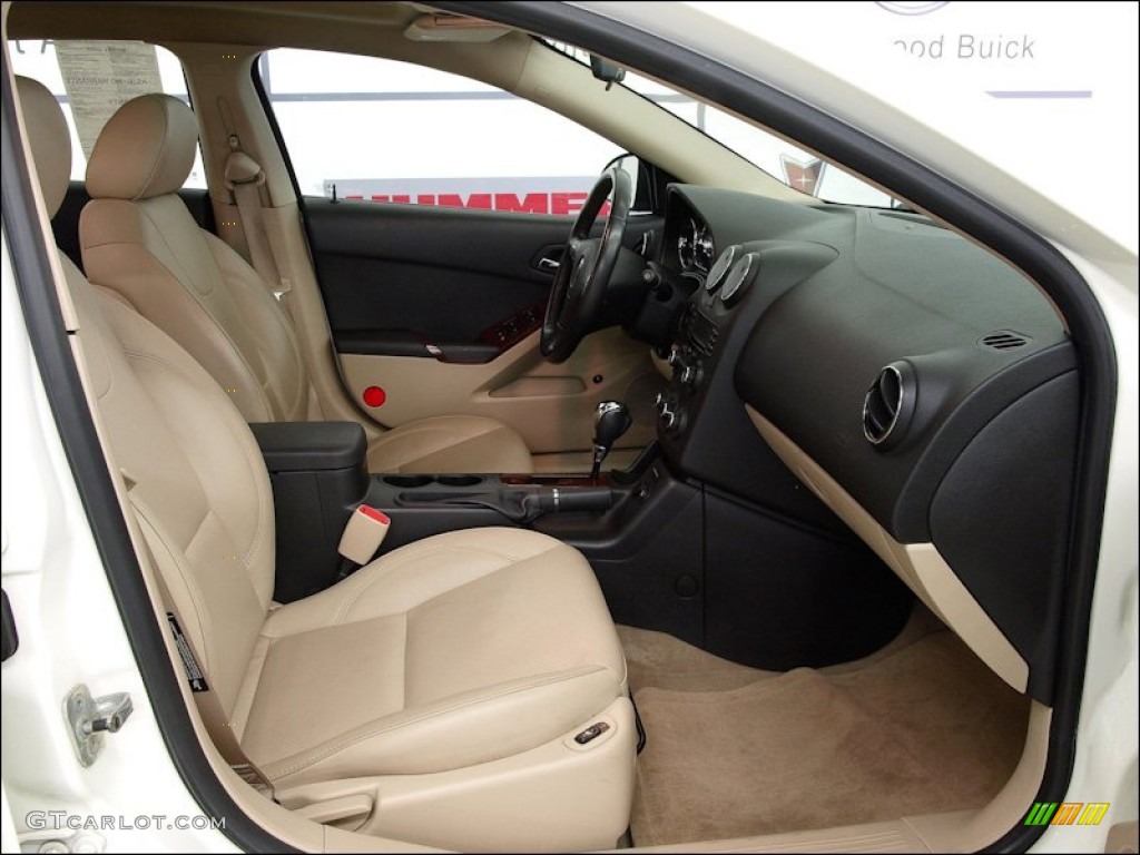 2006 G6 GT Sedan - Ivory White / Light Taupe photo #15