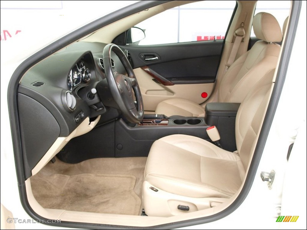 2006 G6 GT Sedan - Ivory White / Light Taupe photo #17