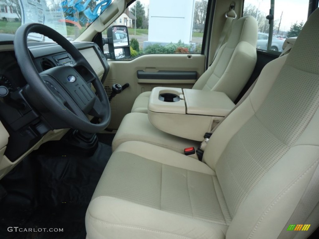 Camel Interior 2008 Ford F250 Super Duty XL Regular Cab Photo #57890572