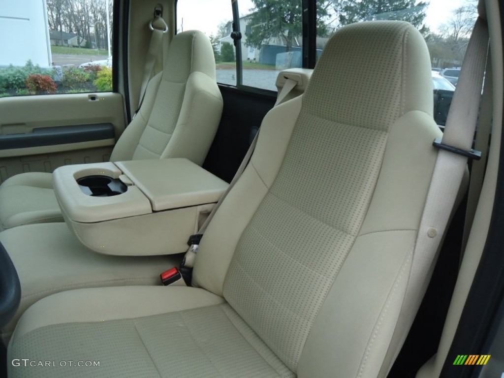Camel Interior 2008 Ford F250 Super Duty XL Regular Cab Photo #57890581