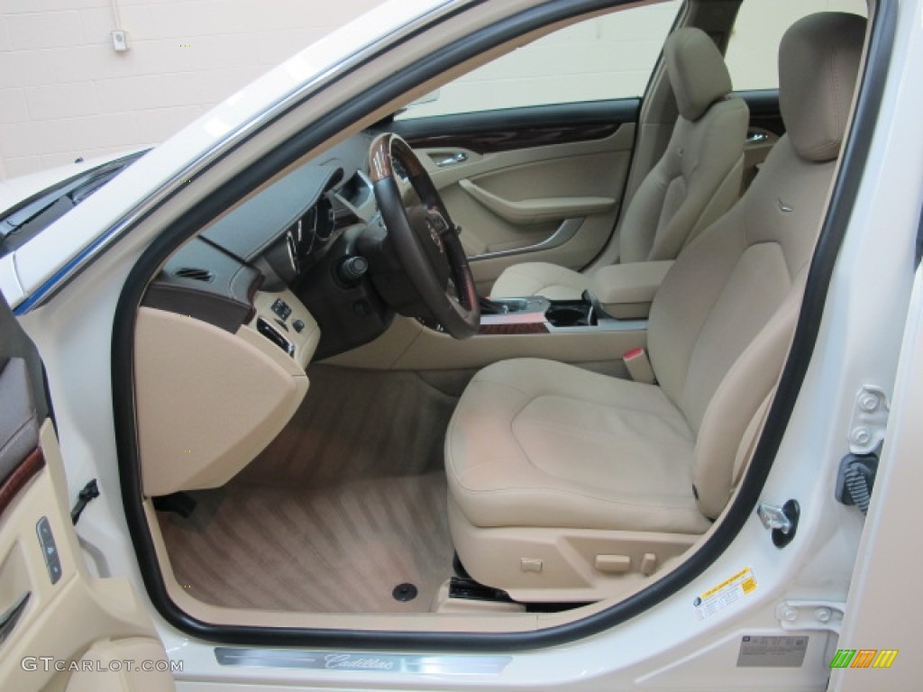Cashmere/Cocoa Interior 2012 Cadillac CTS 4 3.6 AWD Sedan Photo #57890698