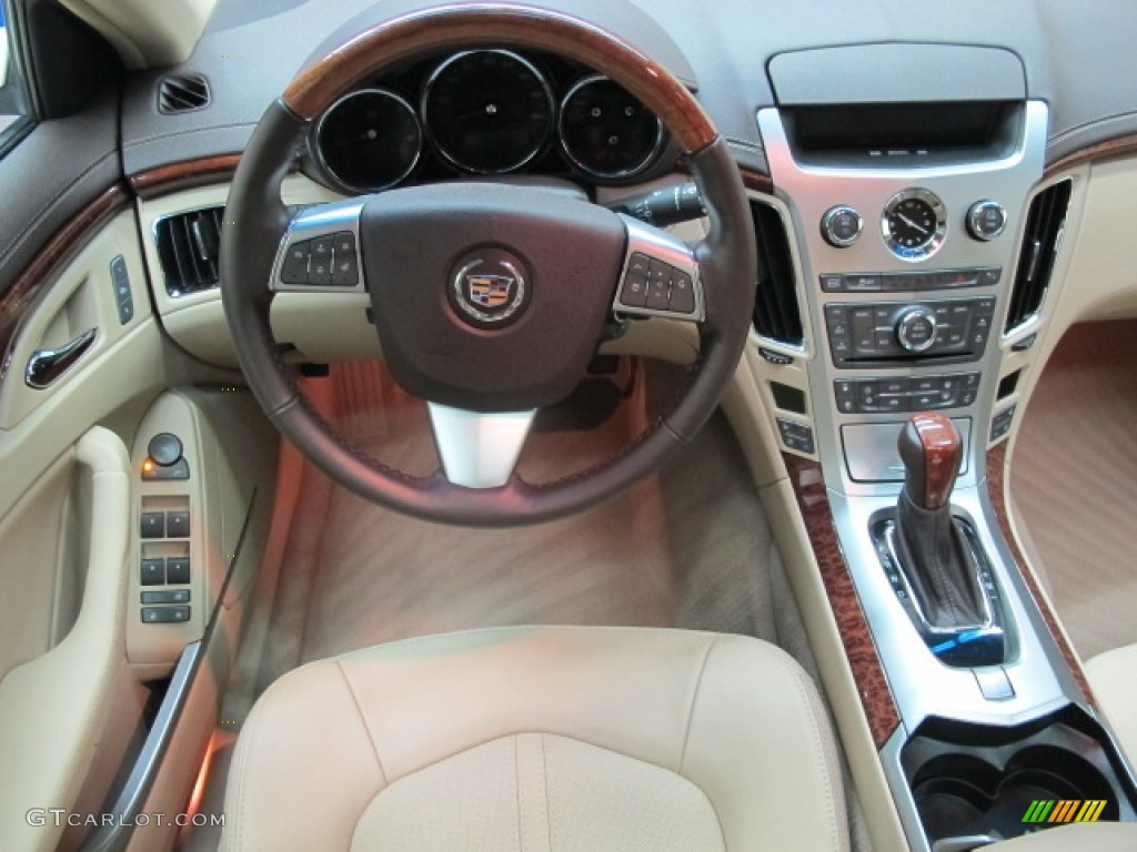 2012 Cadillac CTS 4 3.6 AWD Sedan Cashmere/Cocoa Dashboard Photo #57890764