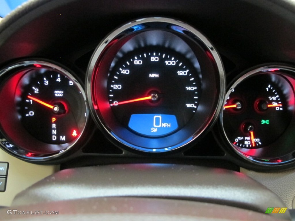 2012 Cadillac CTS 4 3.6 AWD Sedan Gauges Photo #57890785