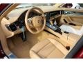 Luxor Beige 2012 Porsche Panamera 4 Interior Color
