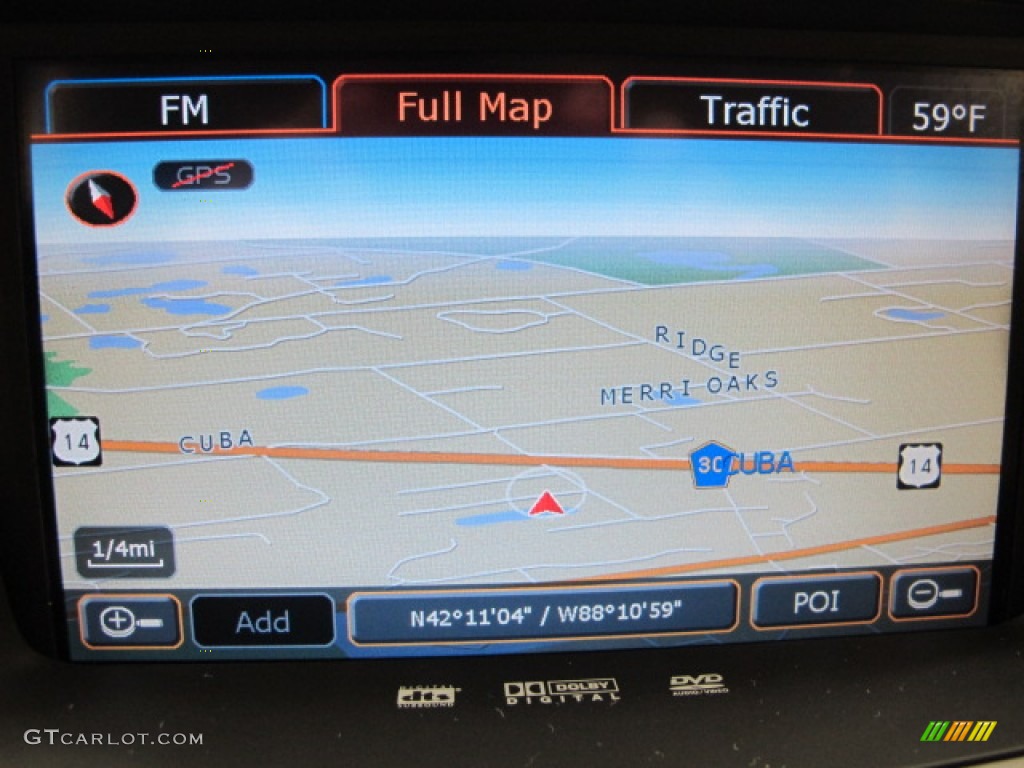 2012 Cadillac CTS 4 3.6 AWD Sedan Navigation Photo #57890851
