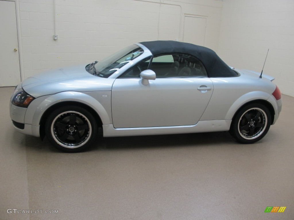 Lake Silver Metallic 2002 Audi TT 1.8T quattro Roadster Exterior Photo #57891361