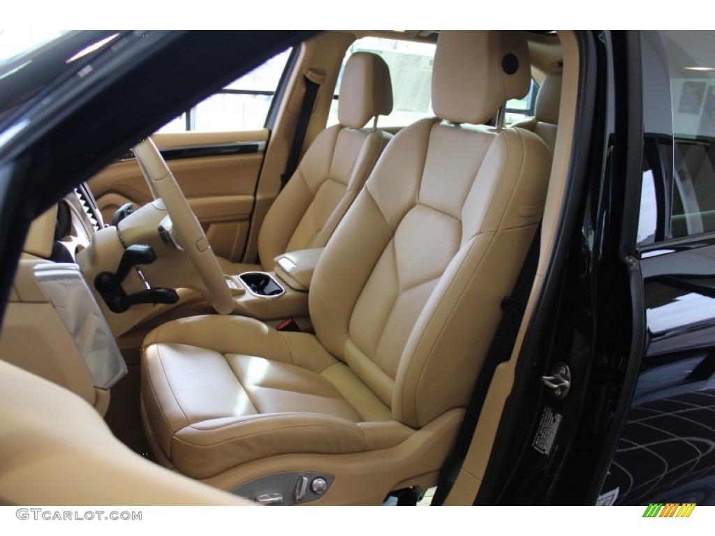 Luxor Beige Interior 2012 Porsche Cayenne S Photo #57891415