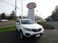 2011 Snow White Pearl Kia Sorento LX V6 AWD  photo #36