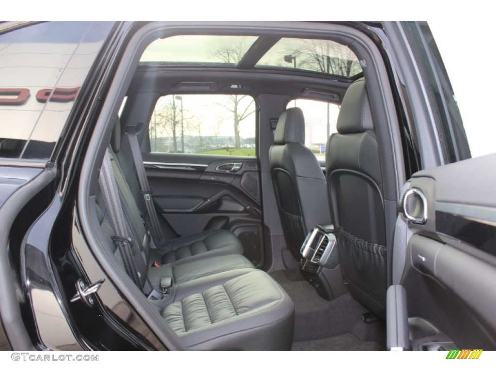 Black Interior 2012 Porsche Cayenne S Hybrid Photo #57891805