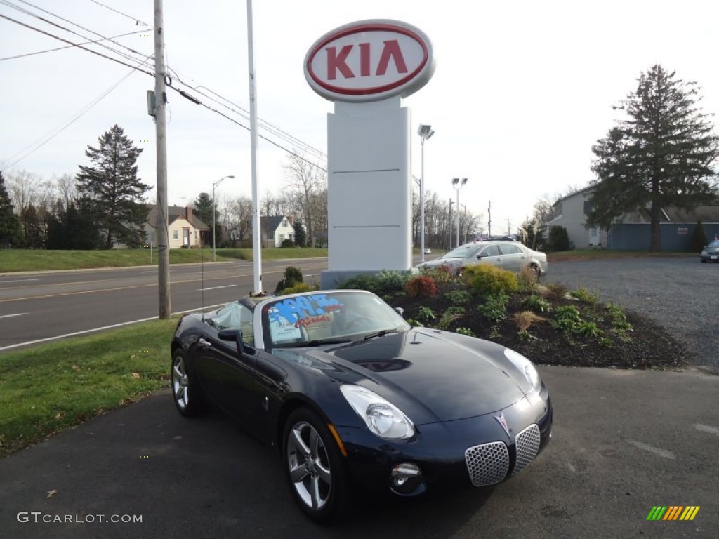 2006 Solstice Roadster - Deep Blue / Steel/Sand photo #38