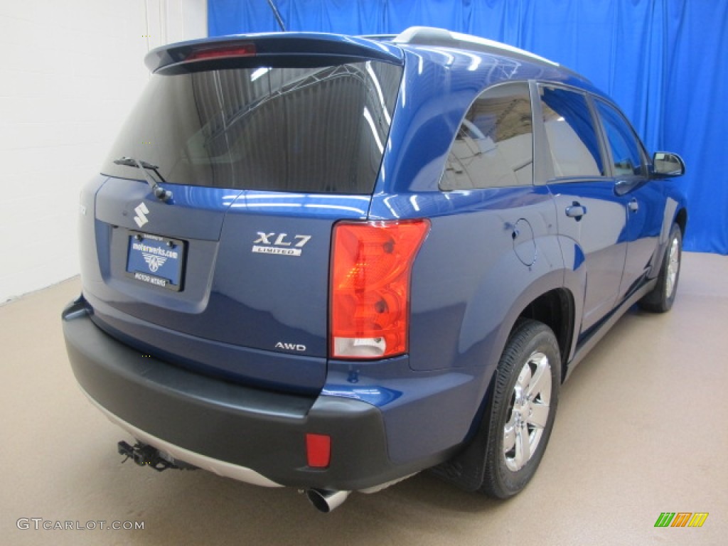 2008 XL7 Limited AWD - Sapphire Blue Metallic / Beige photo #9