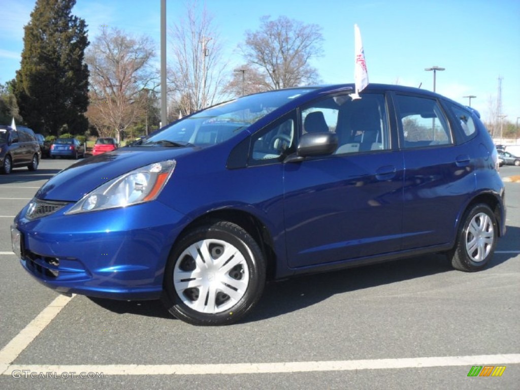 Blue Sensation Pearl Honda Fit