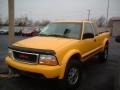 2003 Flame Yellow GMC Sonoma SLS ZR5 Extended Cab 4x4 #57875499