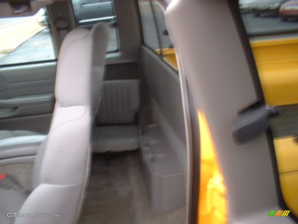 2003 Sonoma SLS ZR5 Extended Cab 4x4 - Flame Yellow / Medium Gray photo #11