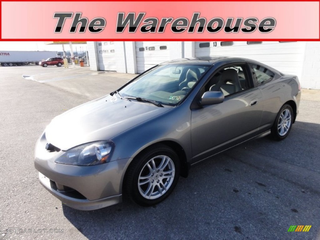 2005 RSX Sports Coupe - Magnesium Gray Metallic / Titanium photo #1