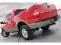 2004 Bright Red Ford F150 Lariat SuperCrew 4x4  photo #18