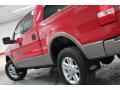 2004 Bright Red Ford F150 Lariat SuperCrew 4x4  photo #21