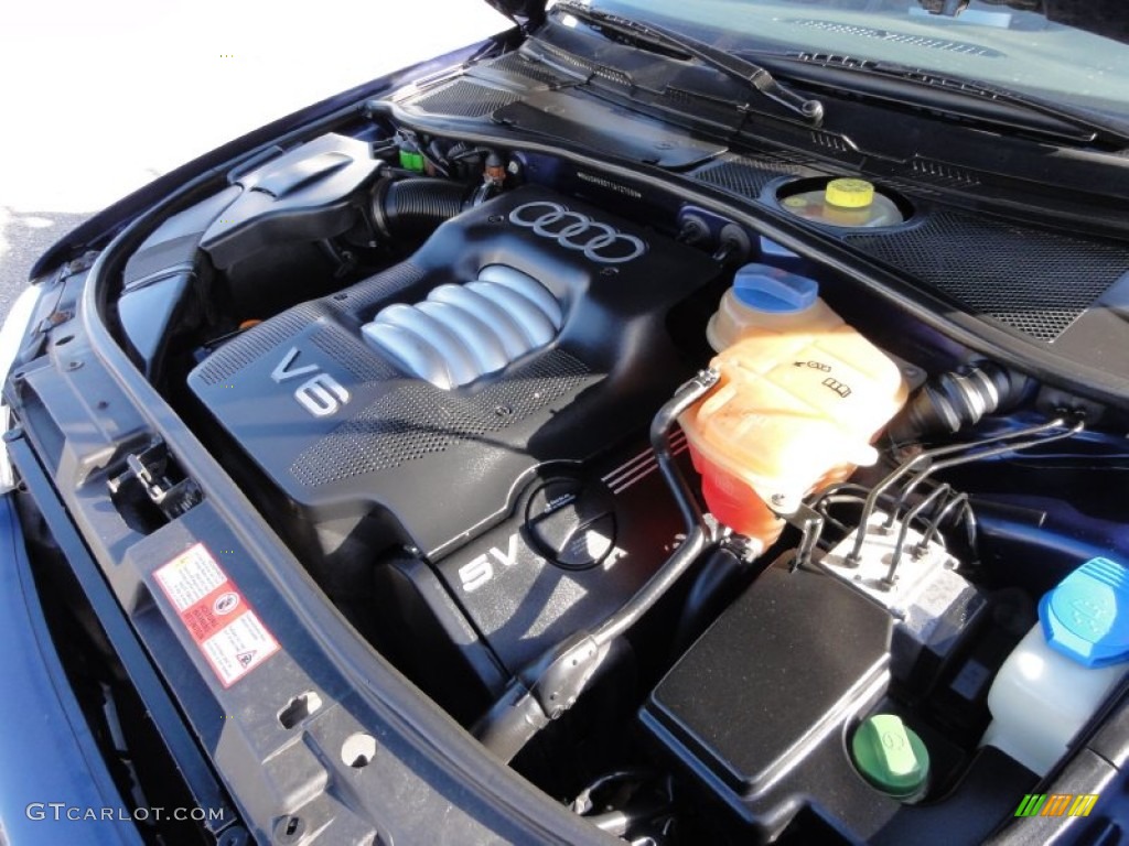 2001 Audi A4 2.8 quattro Sedan 2.8 Liter DOHC 30-Valve V6 Engine Photo #57897187
