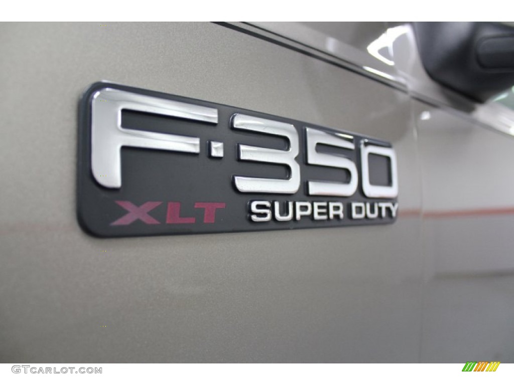 2003 Ford F350 Super Duty XLT Crew Cab Marks and Logos Photo #57897860