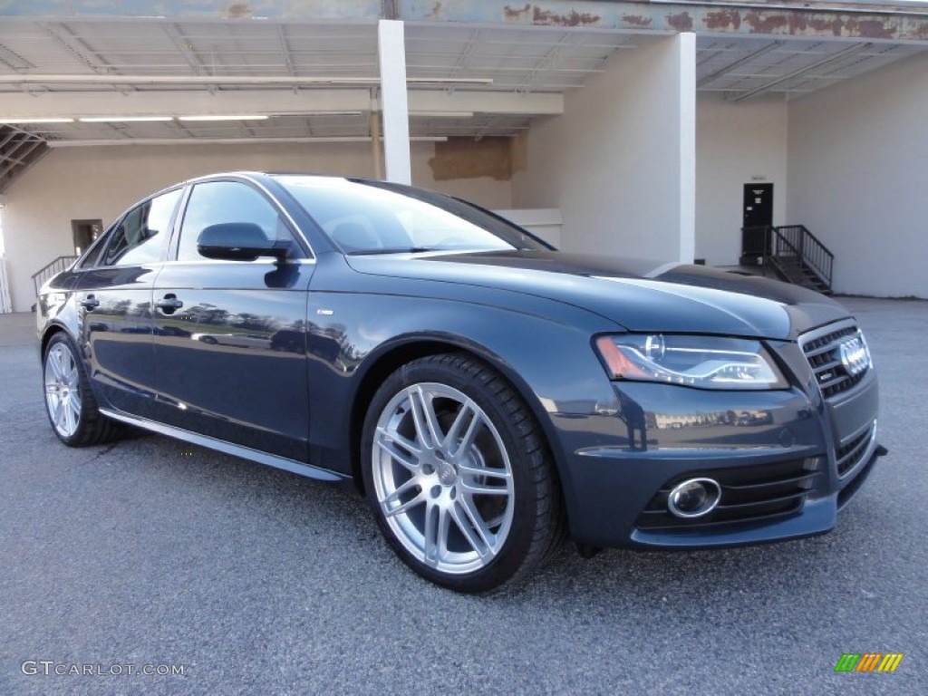 Meteor Grey Pearl 2011 Audi A4 2.0T quattro Sedan Exterior Photo #57898131