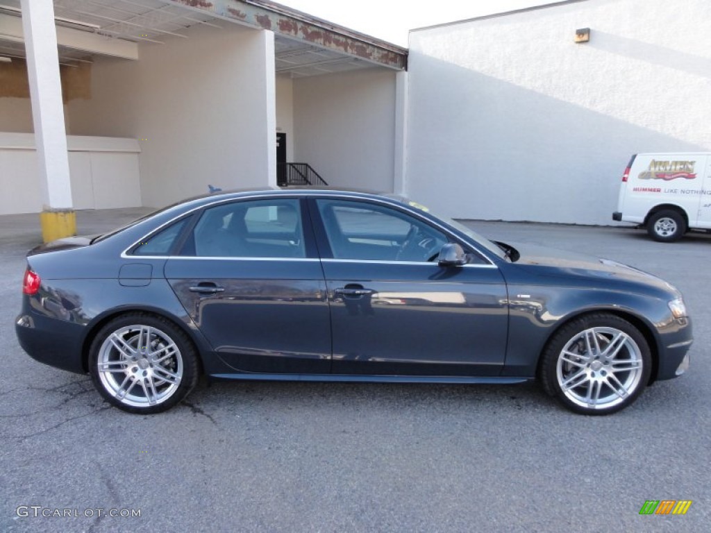 Meteor Grey Pearl 2011 Audi A4 2.0T quattro Sedan Exterior Photo #57898145