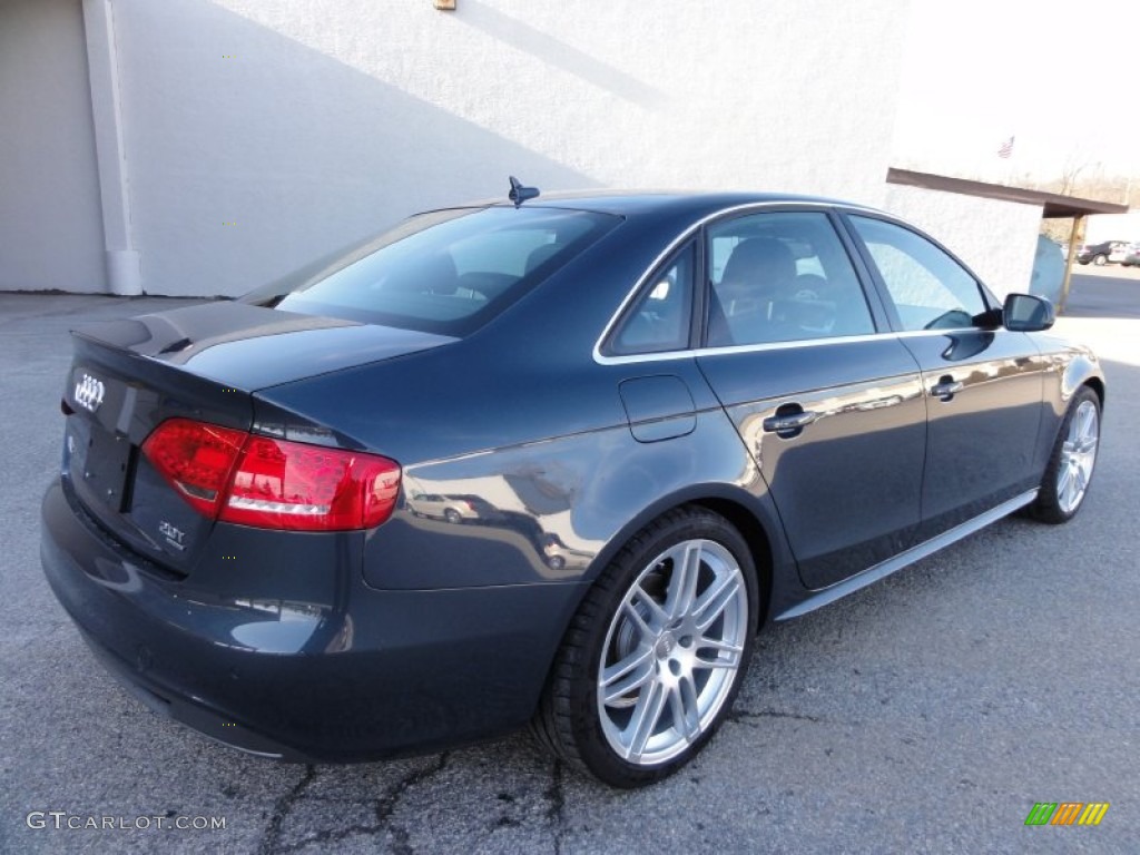 Meteor Grey Pearl 2011 Audi A4 2.0T quattro Sedan Exterior Photo #57898149