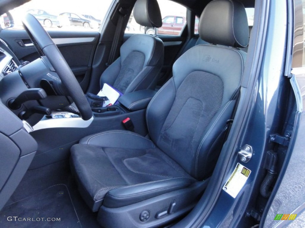 Black Interior 2011 Audi A4 2.0T quattro Sedan Photo #57898203