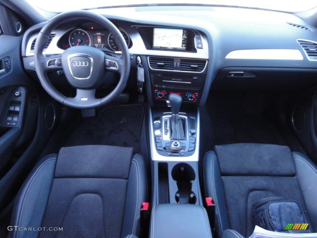 2011 Audi A4 2.0T quattro Sedan Black Dashboard Photo #57898248