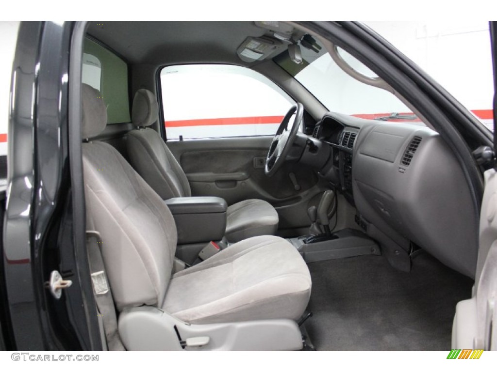 Charcoal Interior 2001 Toyota Tacoma Regular Cab 4x4 Photo #57898599