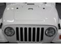 2000 Stone White Jeep Wrangler Sahara 4x4  photo #11