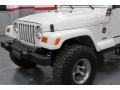 2000 Stone White Jeep Wrangler Sahara 4x4  photo #14