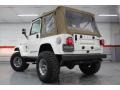 2000 Stone White Jeep Wrangler Sahara 4x4  photo #20