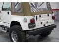 2000 Stone White Jeep Wrangler Sahara 4x4  photo #24