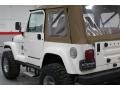 2000 Stone White Jeep Wrangler Sahara 4x4  photo #25