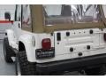 2000 Stone White Jeep Wrangler Sahara 4x4  photo #26