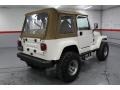 2000 Stone White Jeep Wrangler Sahara 4x4  photo #32