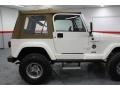 2000 Stone White Jeep Wrangler Sahara 4x4  photo #33
