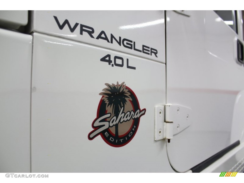 2000 Jeep Wrangler Sahara 4x4 Marks and Logos Photo #57899391