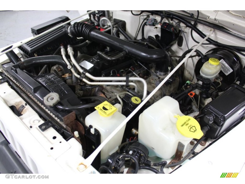 2000 Wrangler Sahara 4x4 - Stone White / Camel/Dark Green photo #77