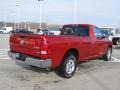 2010 Inferno Red Crystal Pearl Dodge Ram 1500 SLT Regular Cab 4x4  photo #9