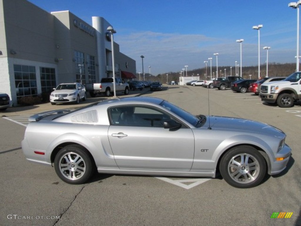 Satin Silver Metallic 2006 Ford Mustang GT Premium Coupe Exterior Photo #57900002