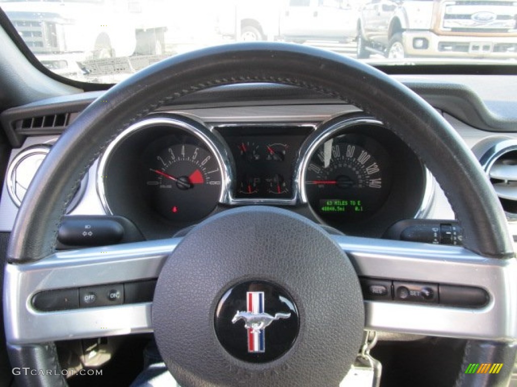 2006 Mustang GT Premium Coupe - Satin Silver Metallic / Dark Charcoal photo #18