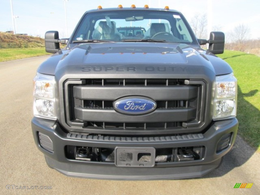 2012 F350 Super Duty XL Regular Cab 4x4 Dually - Sterling Grey Metallic / Steel photo #9