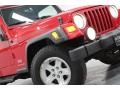 2005 Flame Red Jeep Wrangler Sport 4x4  photo #3