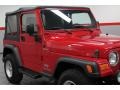 2005 Flame Red Jeep Wrangler Sport 4x4  photo #6