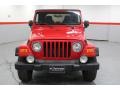 2005 Flame Red Jeep Wrangler Sport 4x4  photo #8