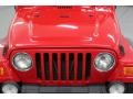 2005 Flame Red Jeep Wrangler Sport 4x4  photo #10