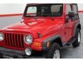 2005 Flame Red Jeep Wrangler Sport 4x4  photo #11